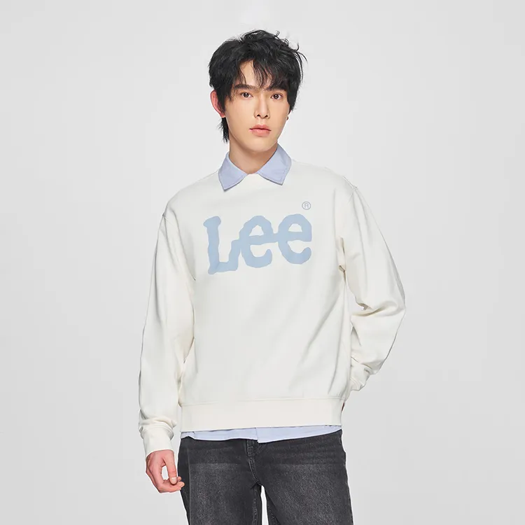 Lee Sweatshirts Men Ecru-3
