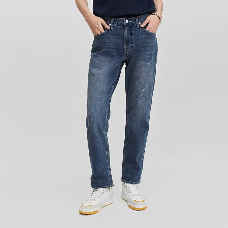Lee Jeans Men's Medium Light Blue-5