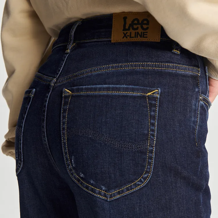 Lee FW24 Jeans Women's Medium Dark Blue-5