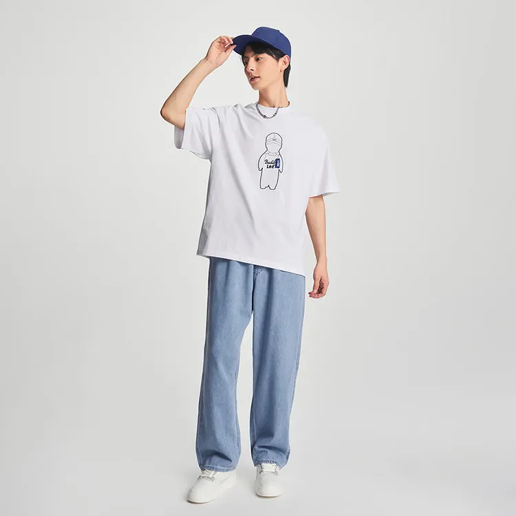 Lee T Shirts Unisex White-4