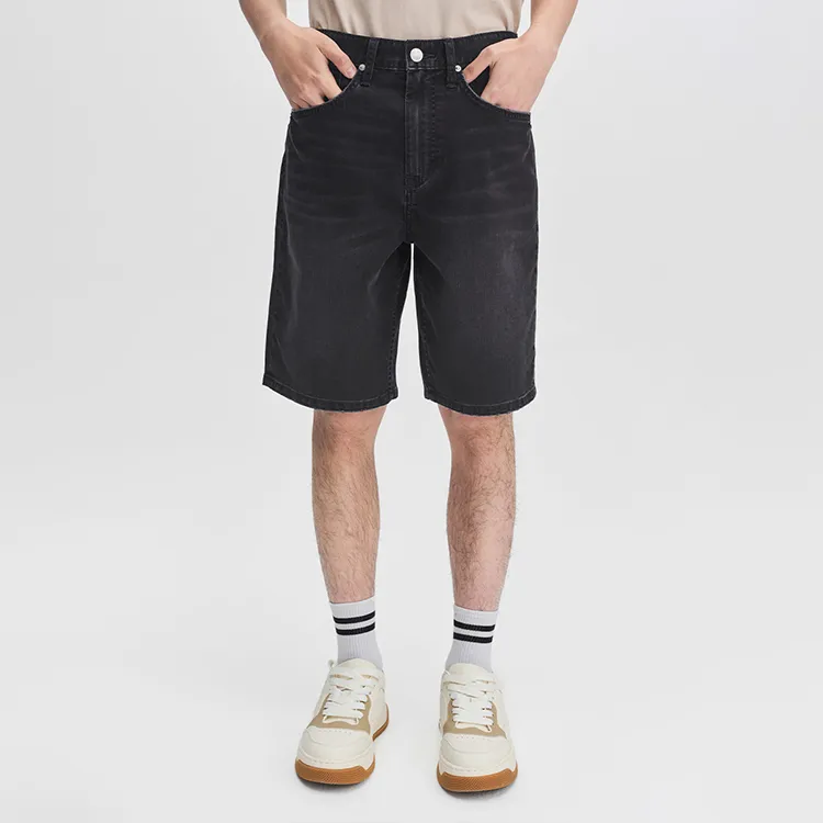 Lee Denim Shorts Men Black-3