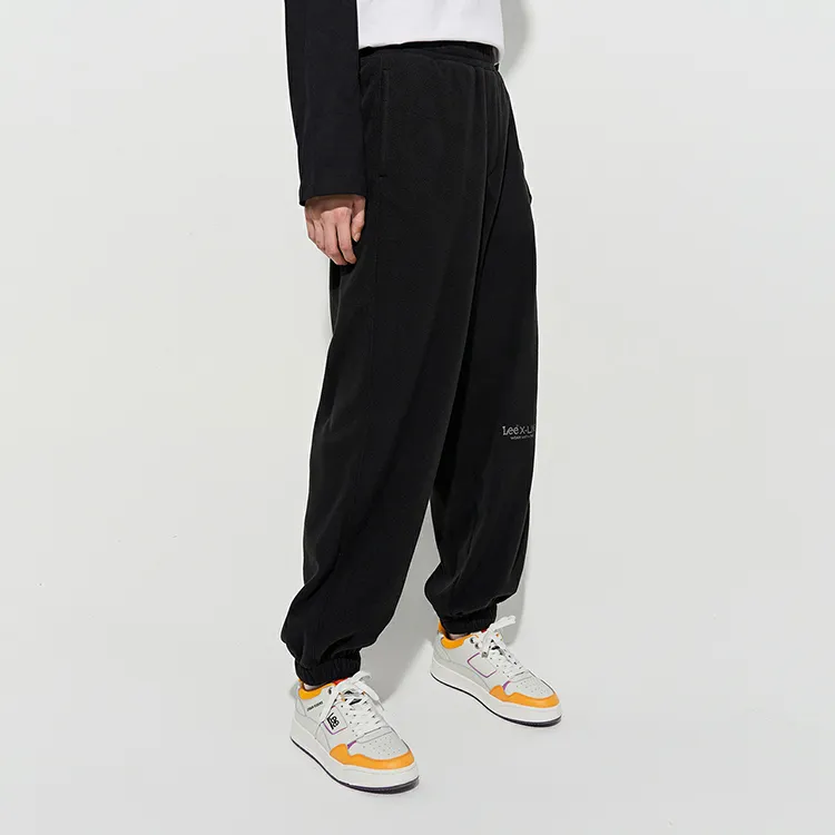 Lee Xline Knitted Sweatpants Unisex Black-4