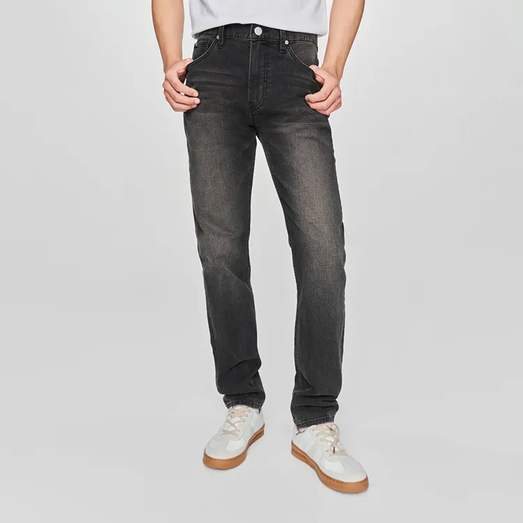 Lee SS25 Jeans Men's Black Gray Color-2