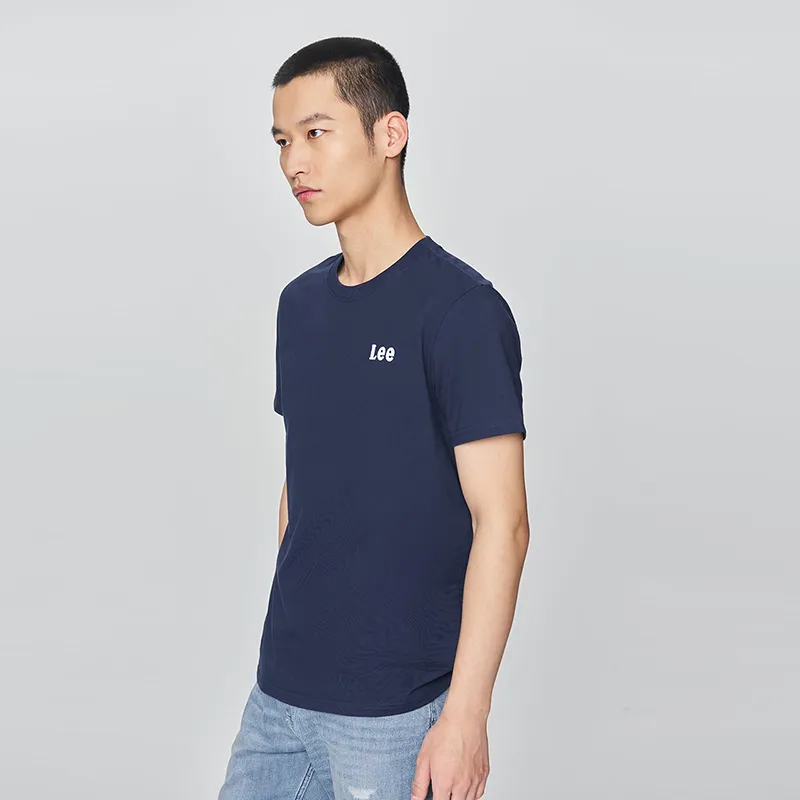 Lee T Shirts Men Navy Blue-5