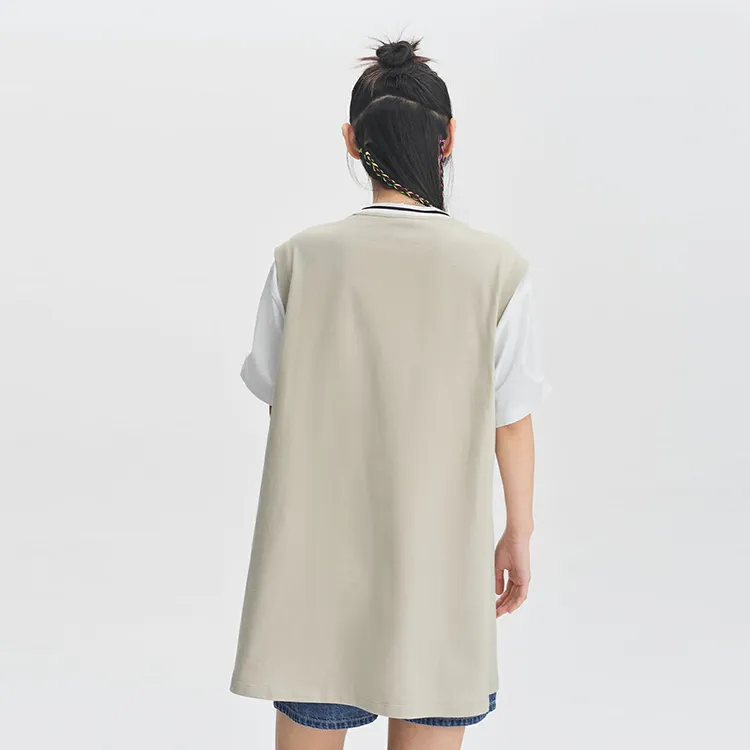 Lee Short SLeeved Dresses Women's Oyster White-2