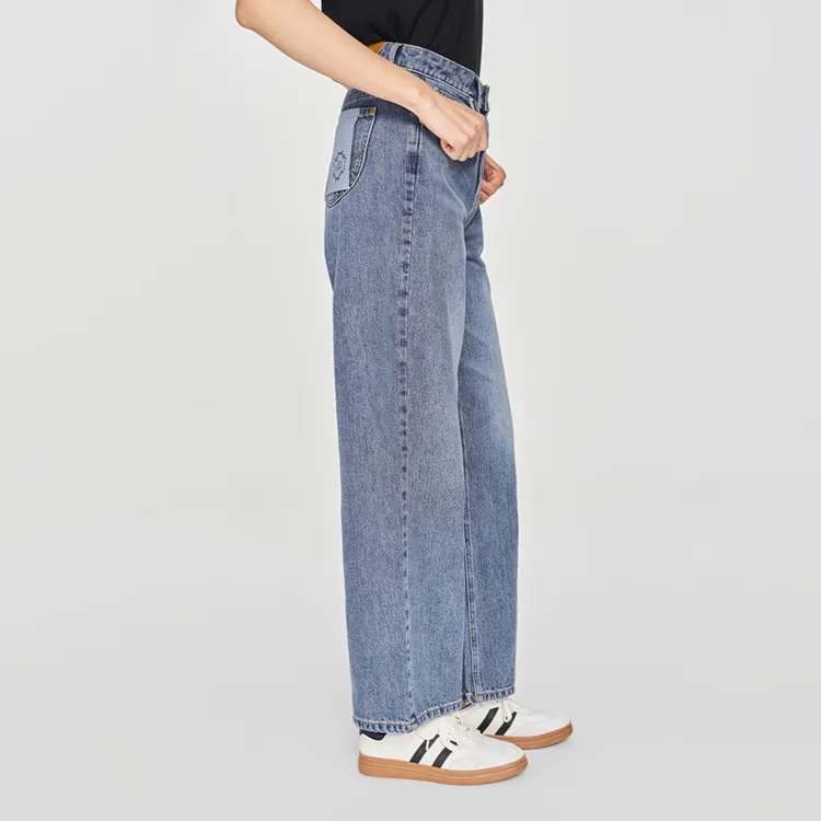 Lee SS25 Jeans Women's Medium Light Blue-3