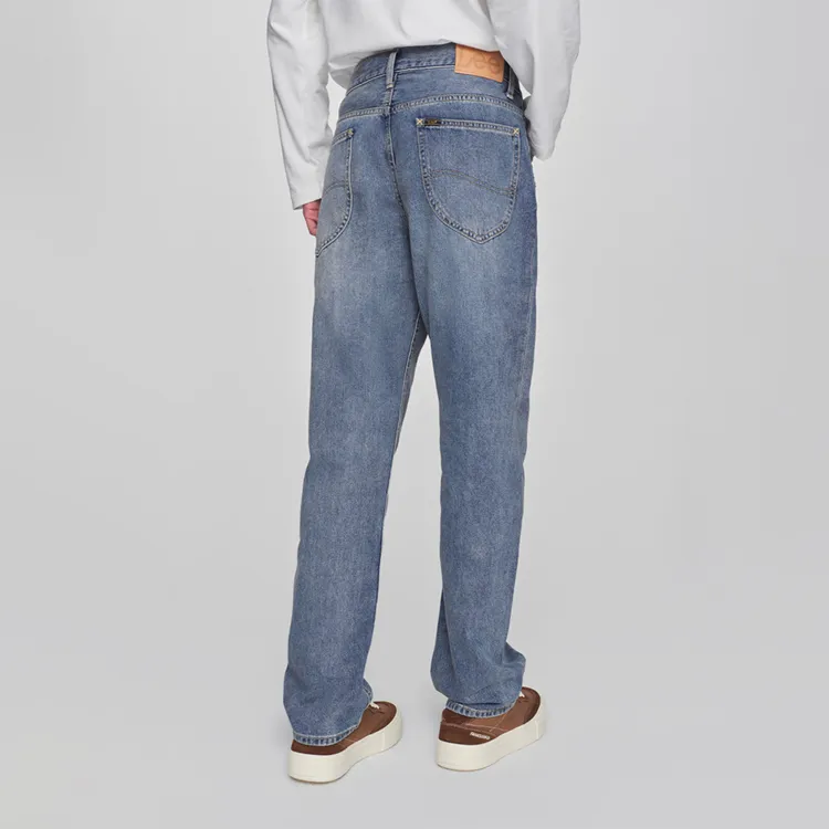Lee FW24 Jeans Men's Medium Light Blue-4