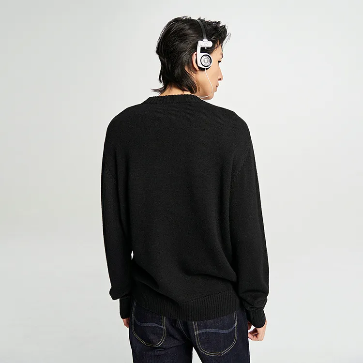 Lee Xline Sweaters Men Black-3