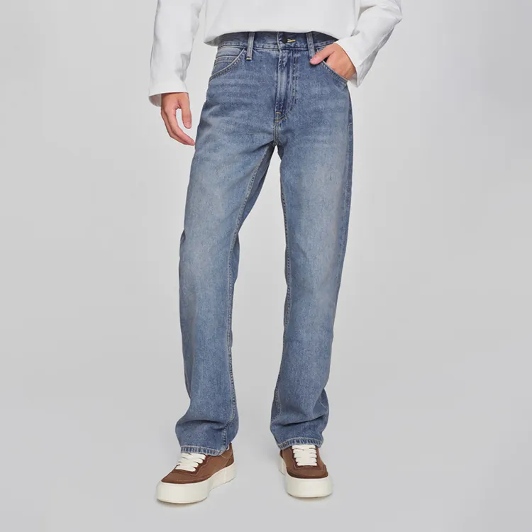Lee FW24 Jeans Men's Medium Light Blue-3