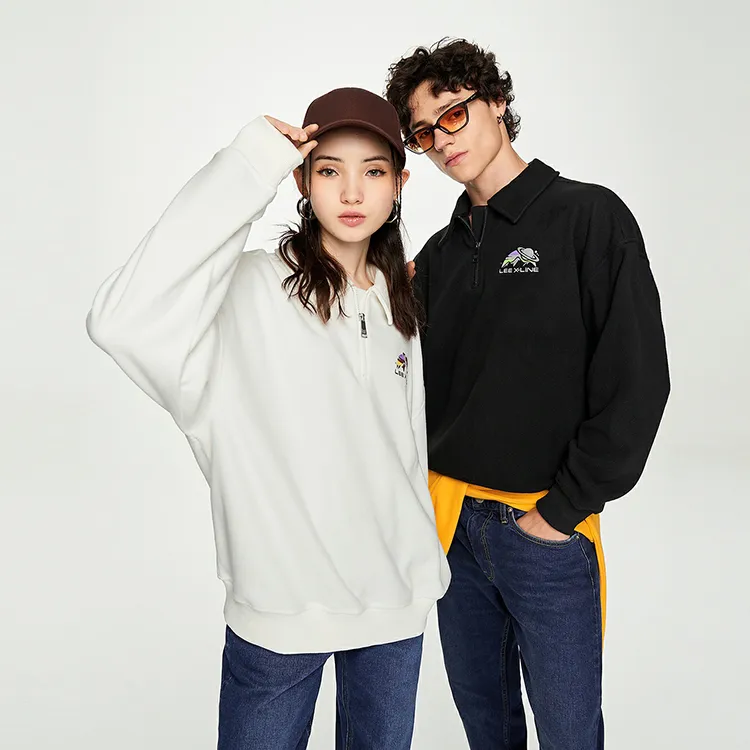 Lee FW23 Sweatshirt Unisex Black-2
