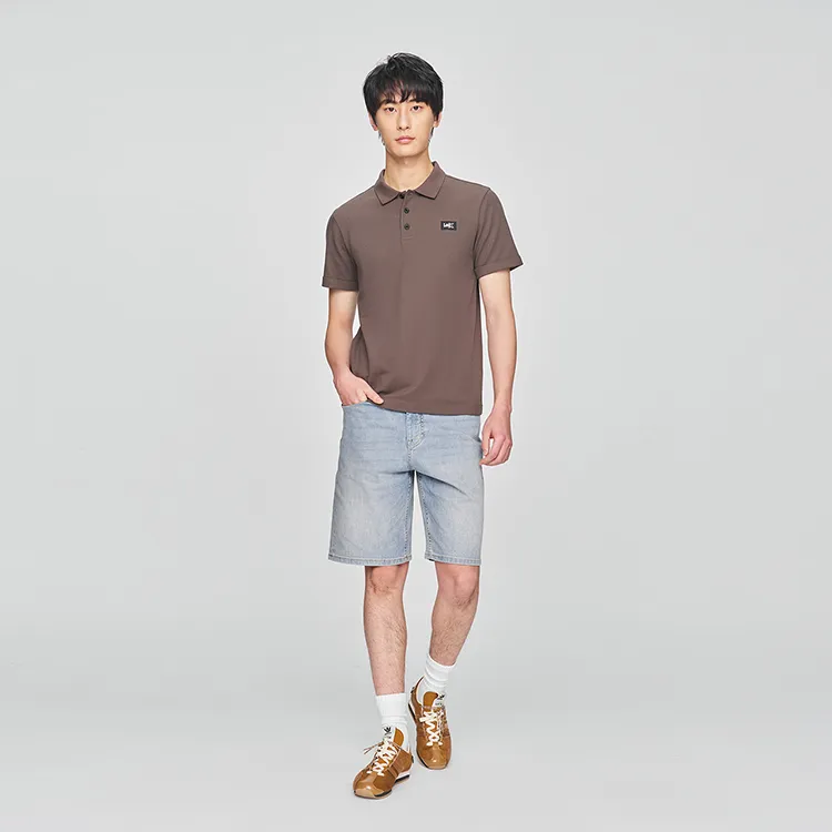 Lee SS25 Denim Shorts Men's Light Blue-2
