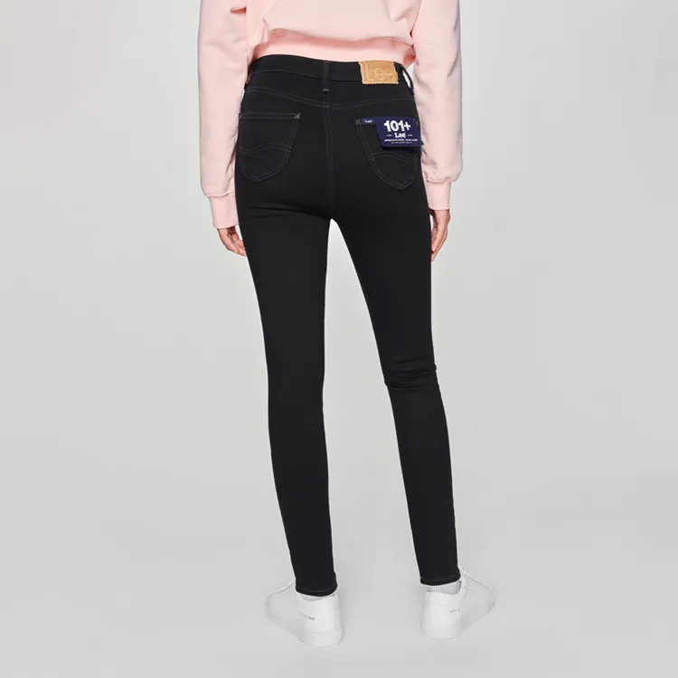 Lee Jeans Women's Black Pants 27 Pants Length-5
