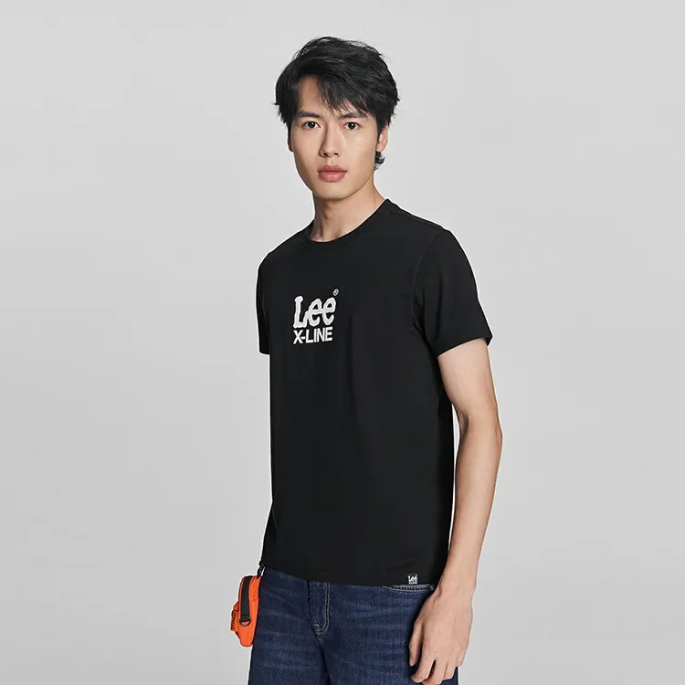 Lee T Shirts Men Black-5