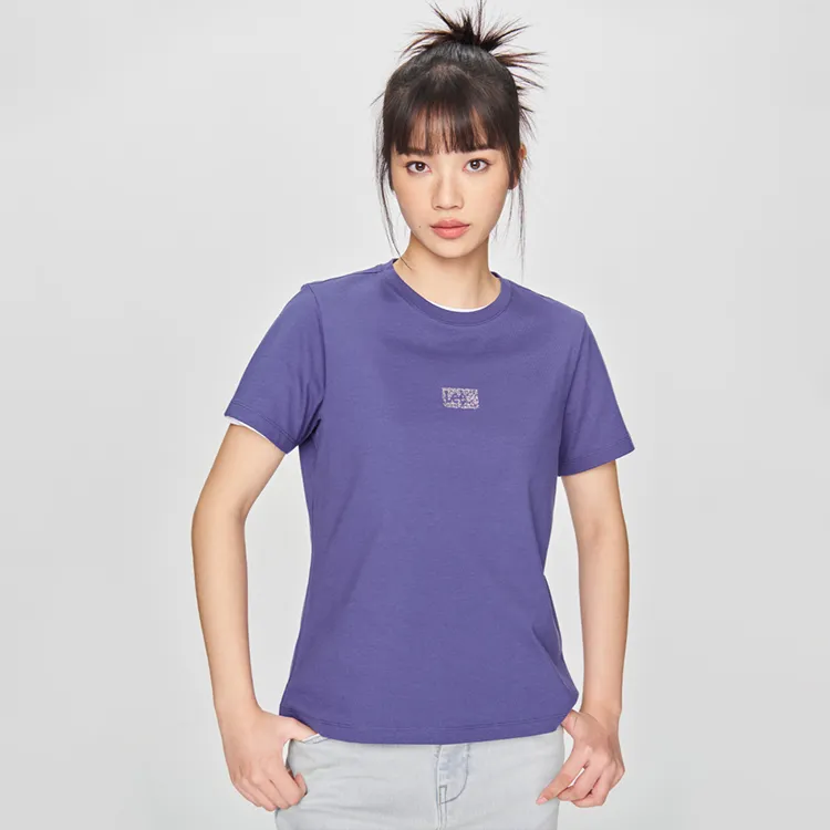 Lee T Shirts Women's Purple-4