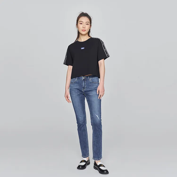 Lee SS25 Jeans Women's Medium Dark Blue-2