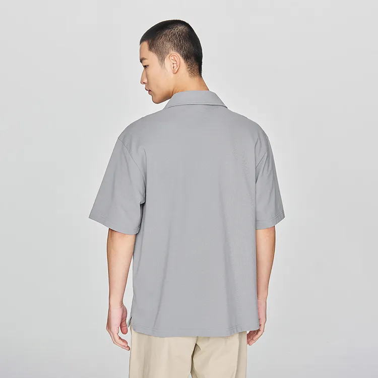Lee SS25 Polo Shirt Unisex Lime Gray-3