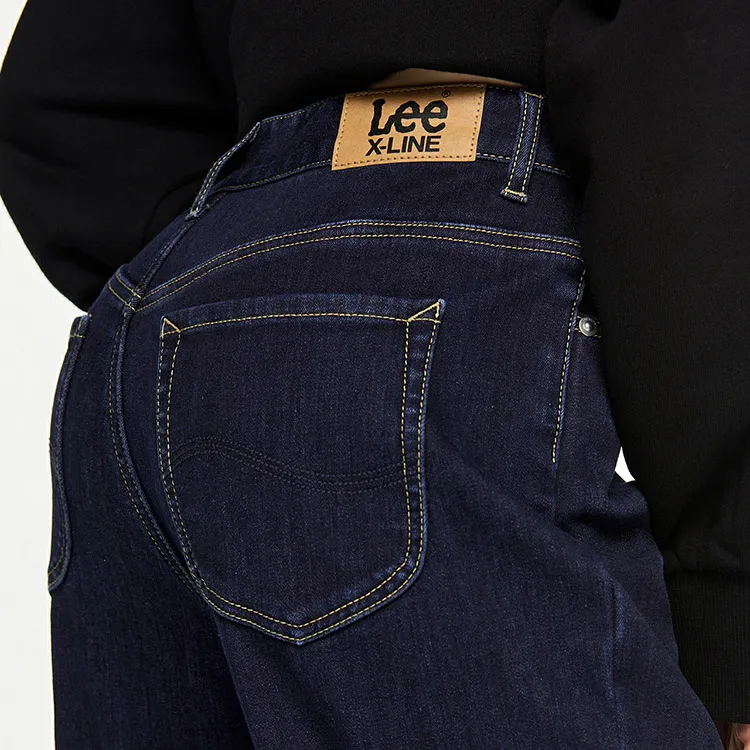 Lee Xline Jeans Women's Dark Blue-5
