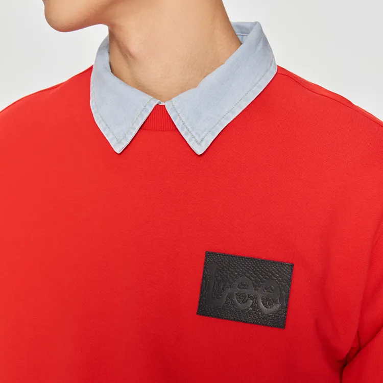 Lee Sweatshirts Men Red-6