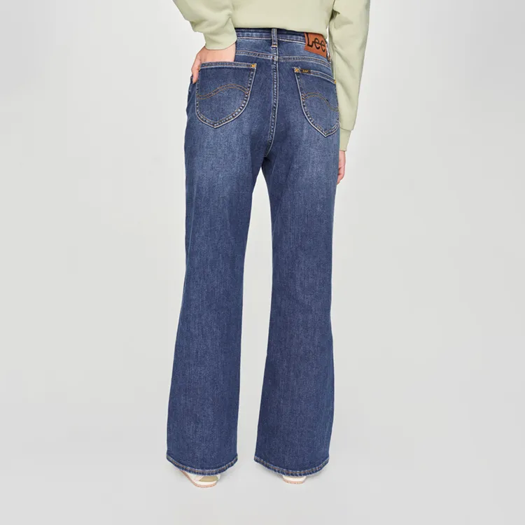 Lee Jeans Women's Medium Dark Blue-4