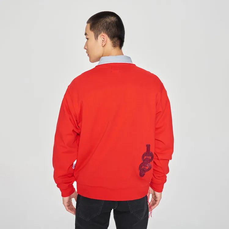 Lee Sweatshirts Men Red-7