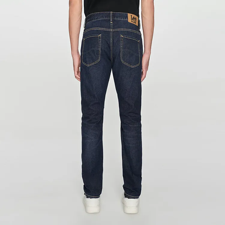 Lee Jeans Men Medium Dark Blue-5
