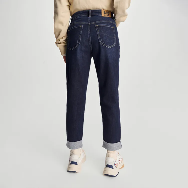Lee FW24 Jeans Women's Medium Dark Blue-4