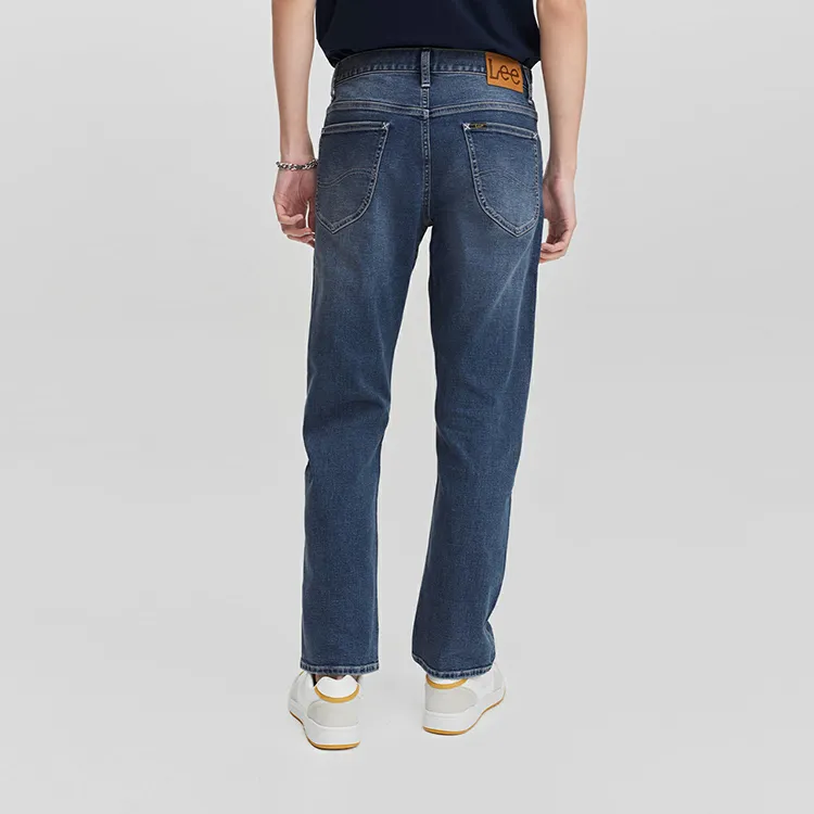 Lee Jeans Men's Medium Light Blue-4