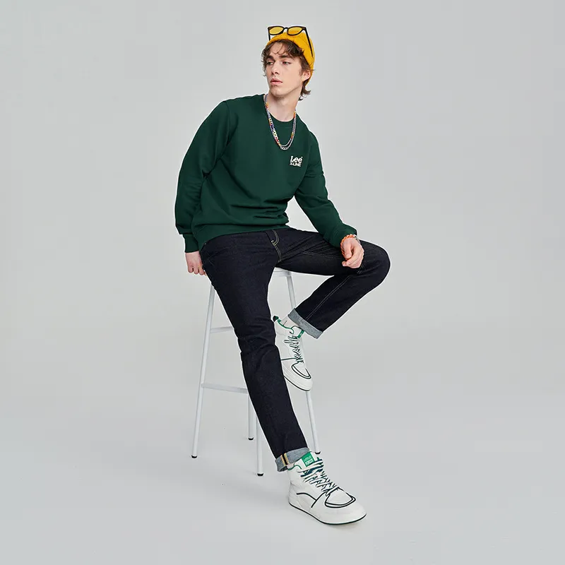 Lee Xline Sweatshirts Men Green-4