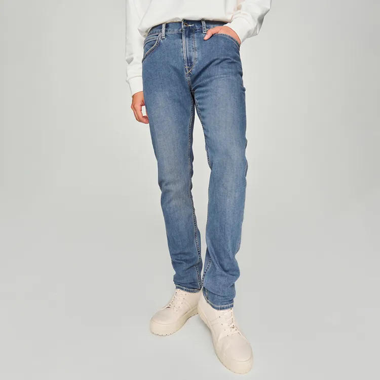 Lee FW24 Jeans Men's Medium Dark Color Washed-2