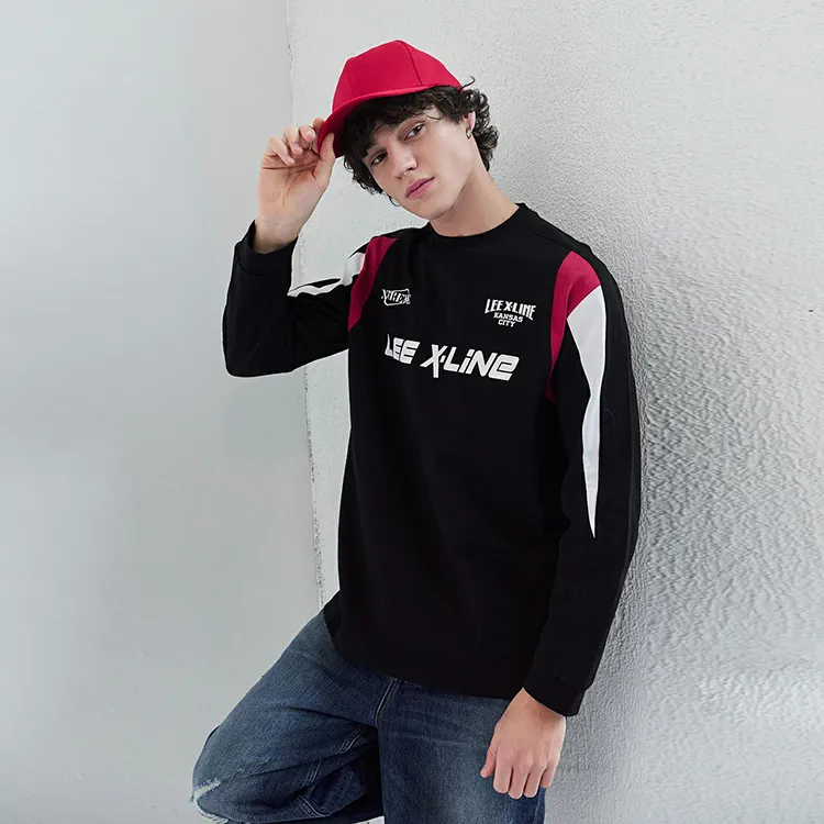 Lee Xline T Shirts Men Black-5