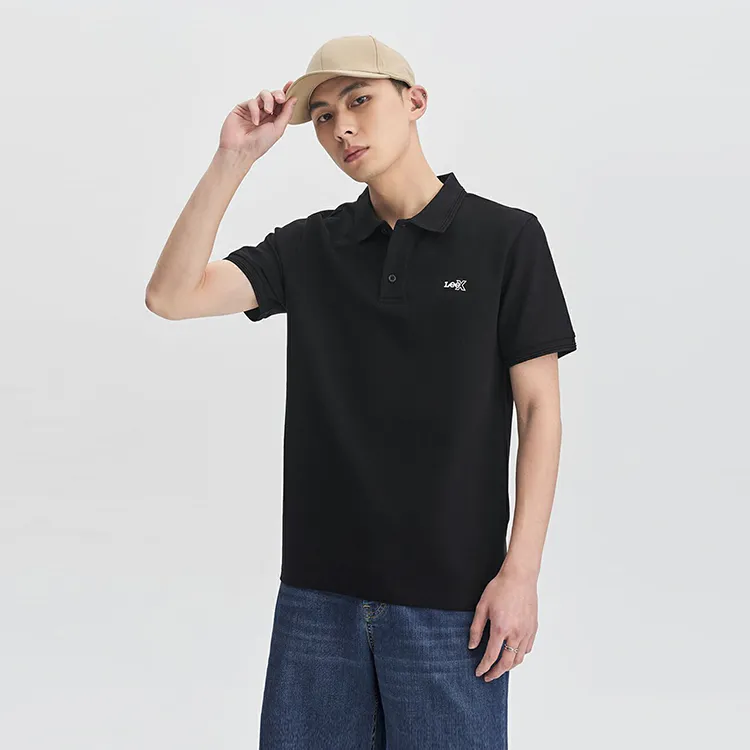 Lee Polo Shirts Men Black-3