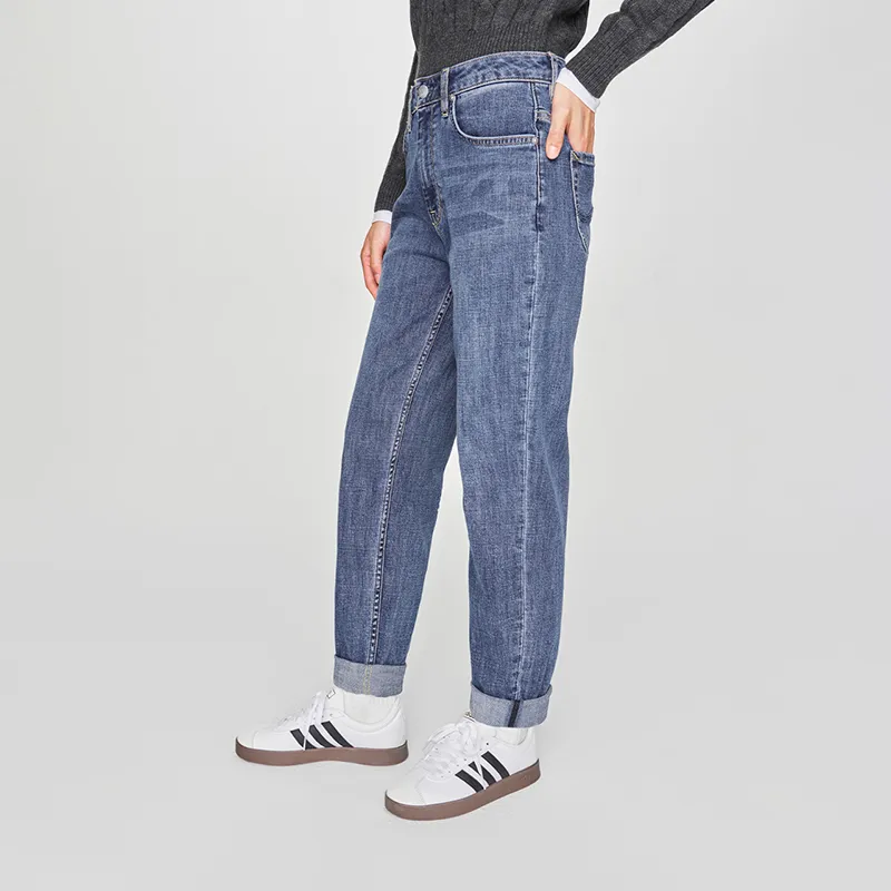 Lee SS23 Jeans Women's Medium Light Blue-4