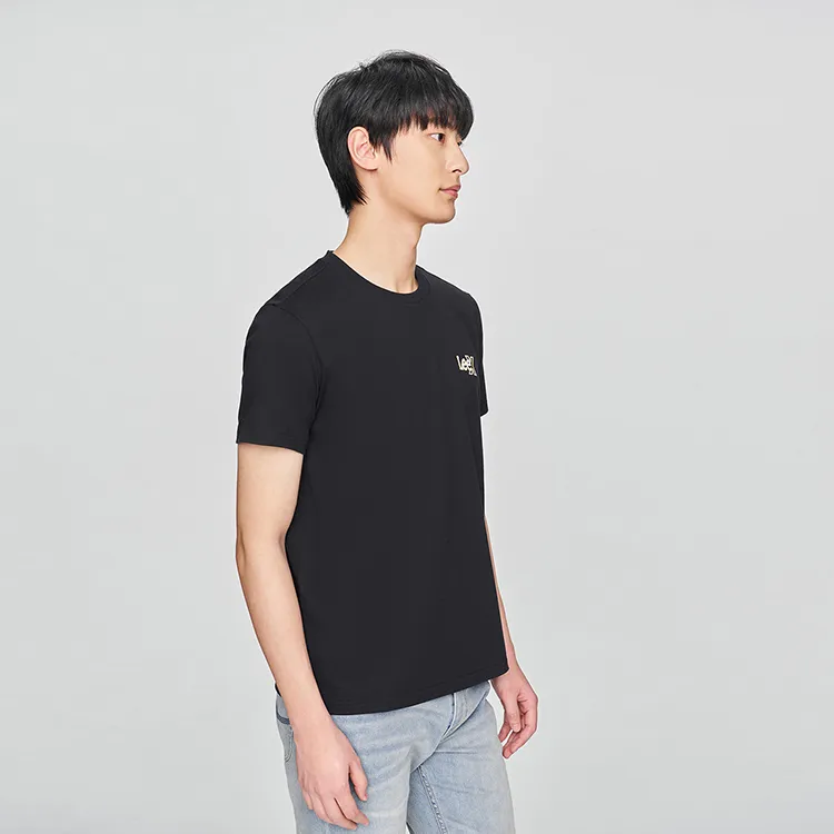 Lee T Shirts Men Black-4