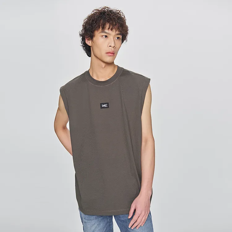 Lee Tank Tops Men Brown-3