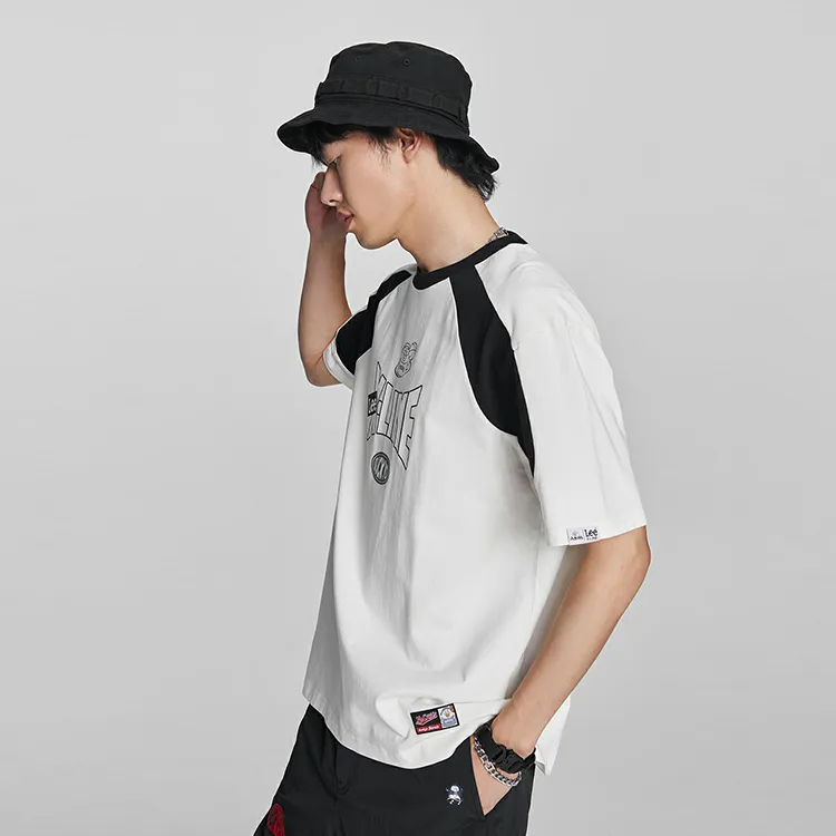 Lee Little Liu Duck Co branded Model T Shirts Men Ecru-4
