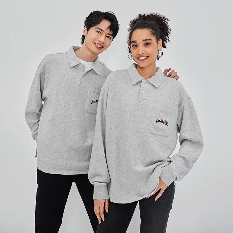 Lee Xline Sweatshirts Unisex Gray-2