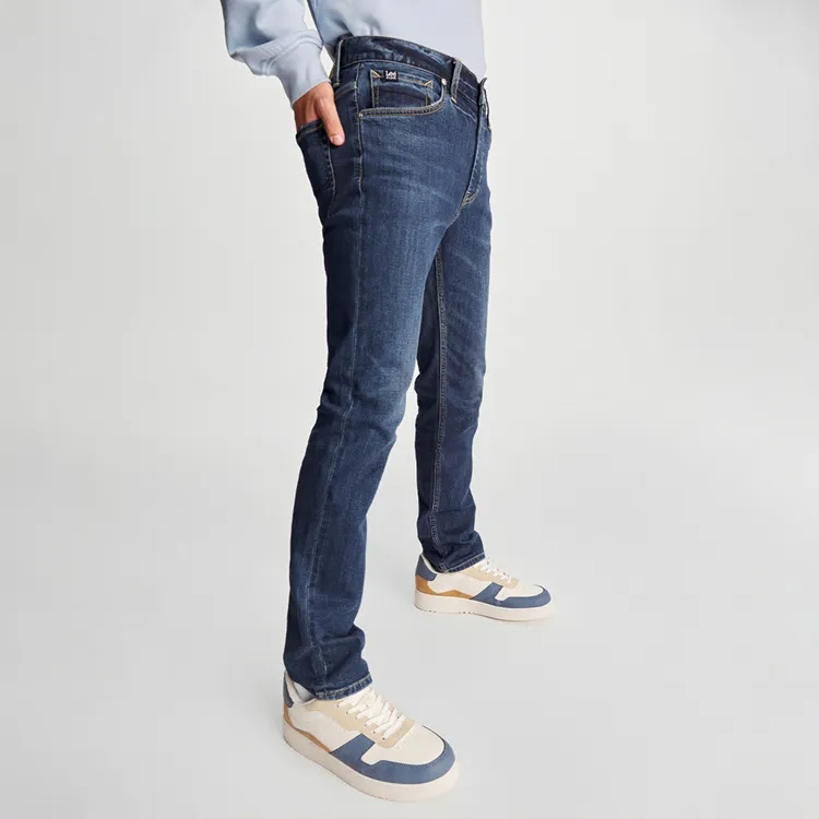 Lee FW24 Jeans Men's Medium Dark Blue-4
