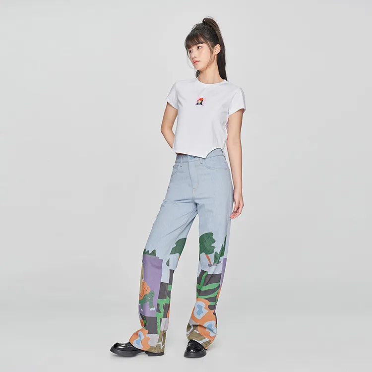 Lee T Shirts Women's White-4