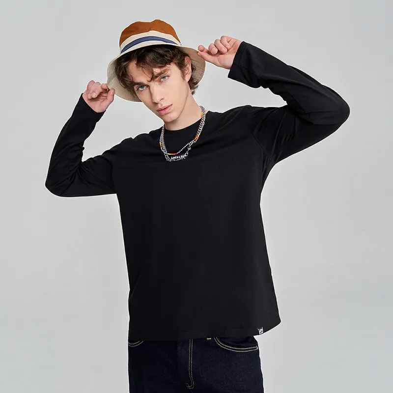 Lee Xline T Shirts Men Black-4