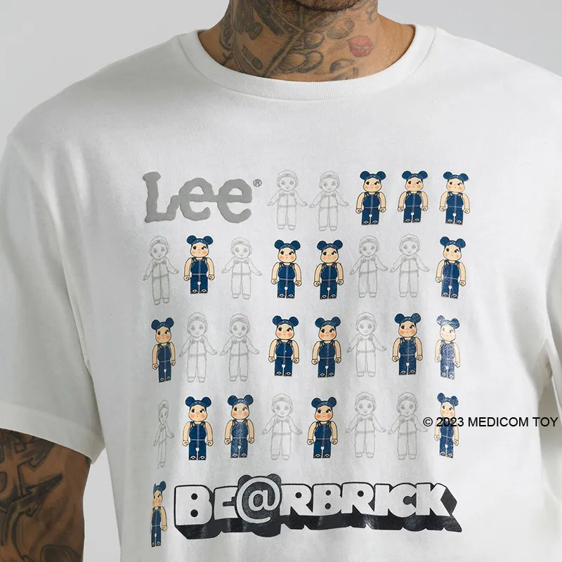 Be@rbrick X Lee T Shirts Men White-6