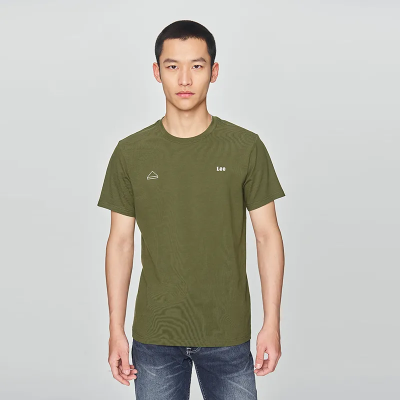 Lee T Shirts Men Olive Green-3