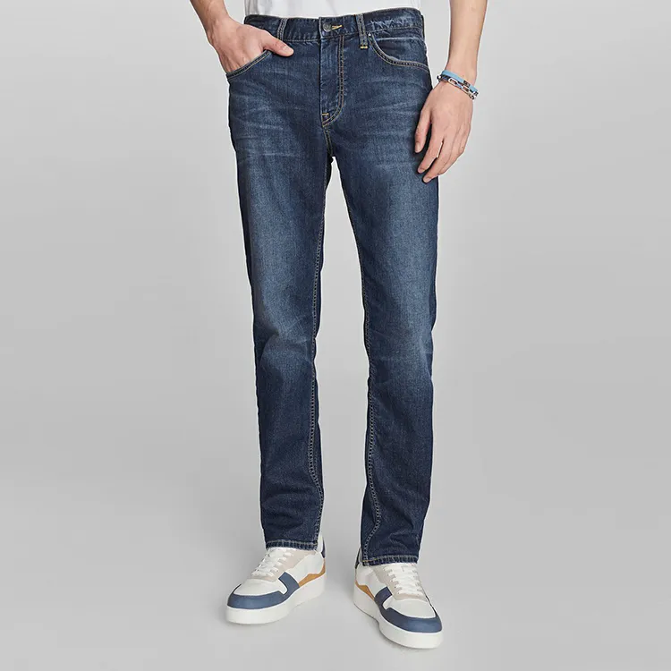 Lee SS24 Jeans Men's Medium Dark Blue-6