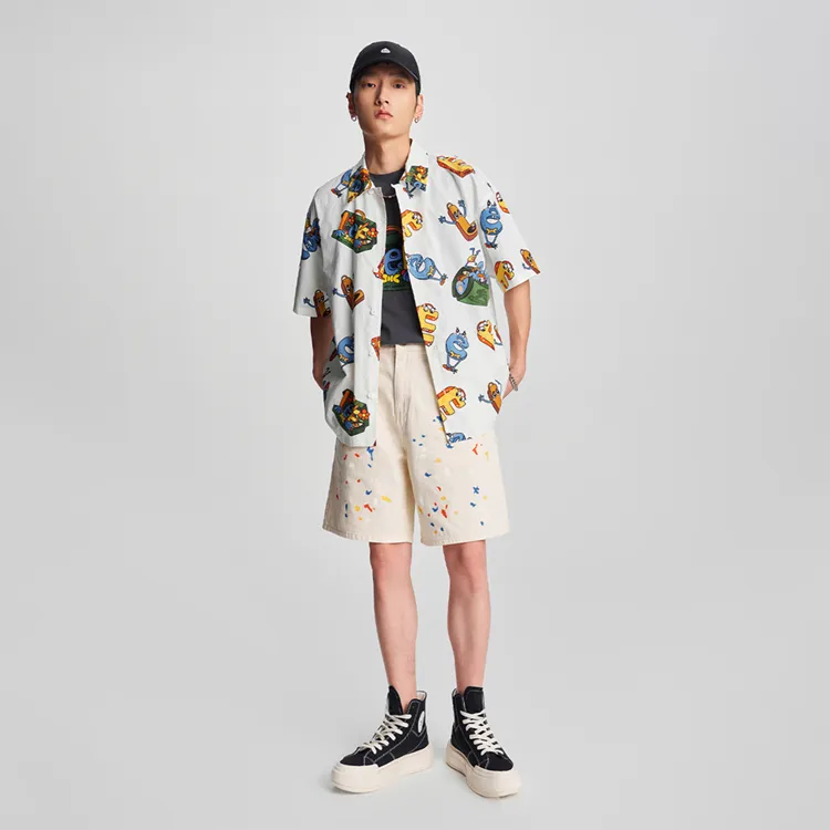 Melting Sadness X Lee Shirts Unisex White-7