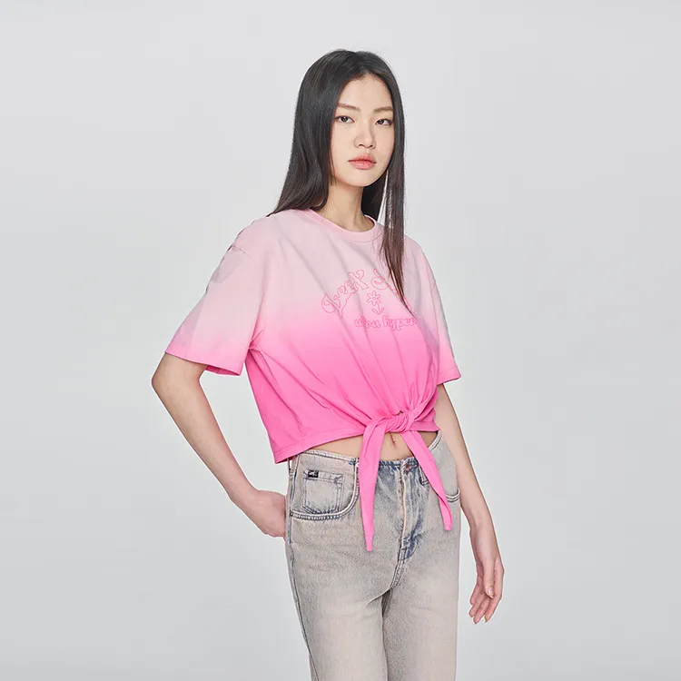 Lee T Shirts Women's Pink-4