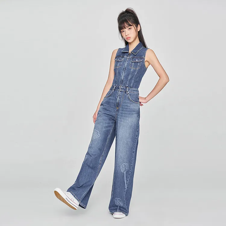 Lee SS25 Jumpsuit Women's Medium Blue-2