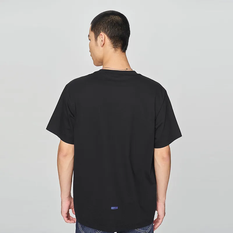 Lee T Shirts Men Black-6