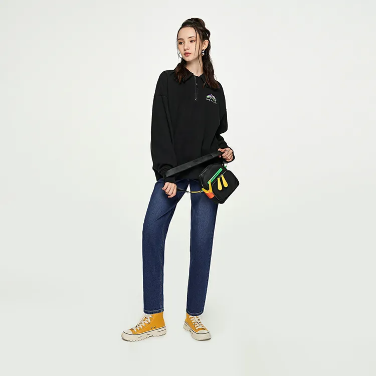 Lee FW23 Sweatshirt Unisex Black-4