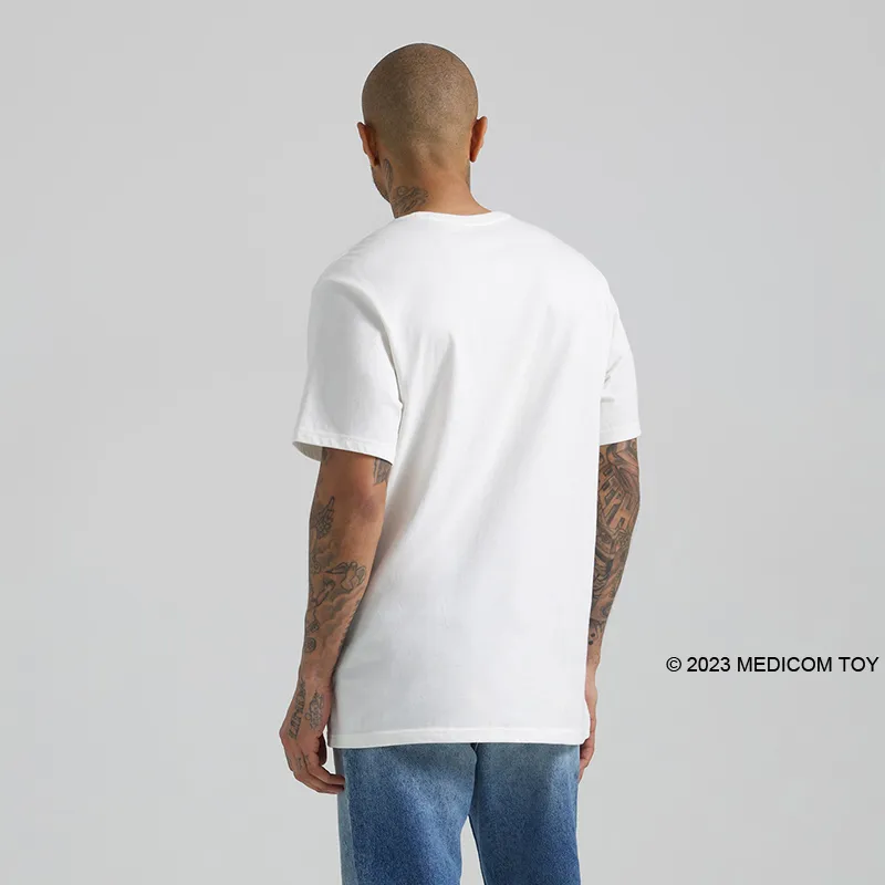 Be@rbrick X Lee T Shirts Men White-3
