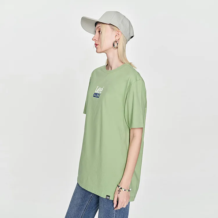 Lee T Shirts Unisex Green-3