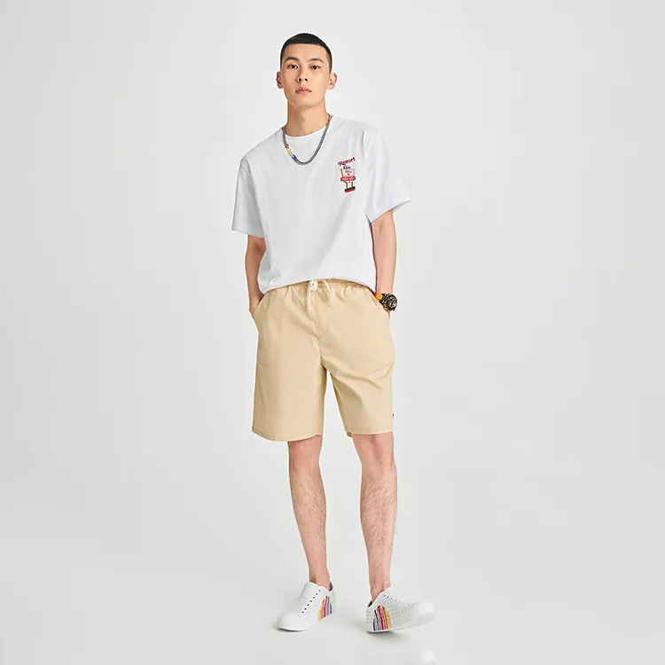Lee Casual Shorts Men Khaki-2